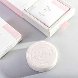 SOROCI Oriental Herb Eeje Soap 80gx3ea 1SET – Coconut & Apricot Seed Cleanser, Gentle Daily Face Wash for Sensitive Skin, Exfoliating & Hydrating, Natural Herbal Ingredients _ Made in KOREA